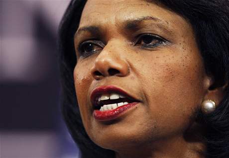 Condoleezza Riceová jedná o budoucí pítomnosti voják USA v Iráku.