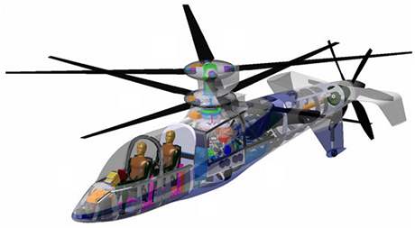 Superrychlý vrtulník Sikorsky X2