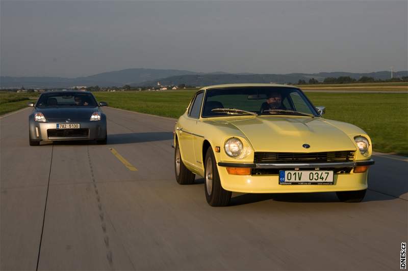 Nissan 350Z a Datsun 240Z