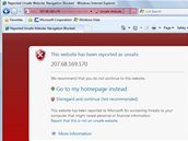 IE8 beta 2: Antiphishing