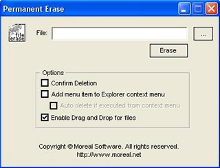 Permanent Erase