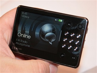 IFA 2008 - MP3 pehrva Creative ZEN X-Fi