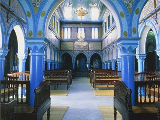 idovsk synagoga La Ghriba, Djerba