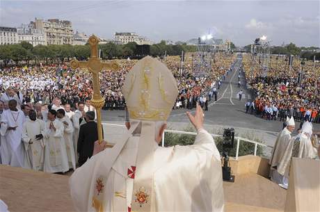 Oficiln nvtva papee Benedikta XVI. v Pai