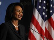 Condoleezza Riceov pi projevu v German Marshall Fund.