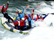 Rafting na tyrolském Innu