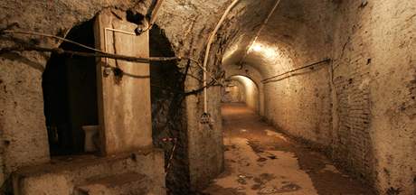 Podzemní prostory vznice na Mírov; ilustraní foto.