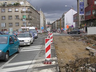 Prodlouen tramvajov trat do Radlic