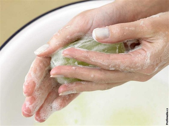 Mytí rukou sice sníí poet bakterií, ale ne poet jejich druh.