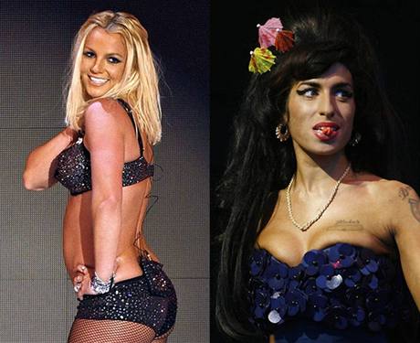 Zpvaky Britney Spears a Amy Winehouse se utkají o titul nejlepí hudební pedstavení roku 2008.