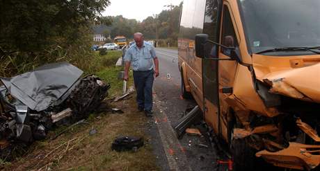 V autobusu se zranilo nkolik lidí