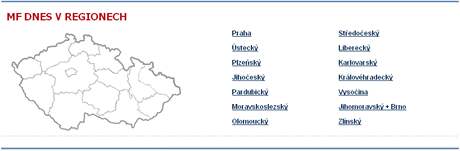 Regionln zpravodajstvv MF DNES na www.mfdnes.cz