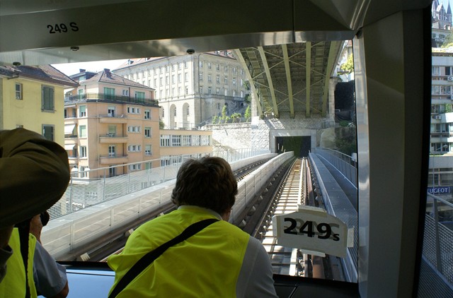 Nové metro v Lausanne