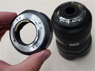 Lumix G1 - redukce