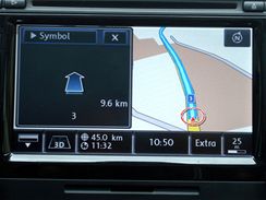 Navigace ve Volkswagenu Passat CC