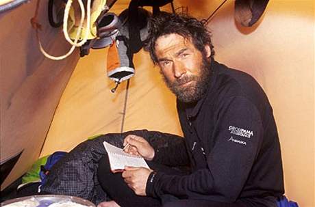 Mike Horn bhem jedné ze svých polárních expedic