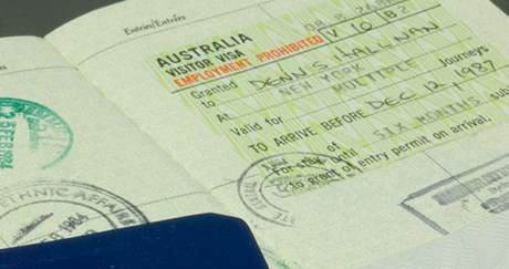 ádat o vízum do Austrálie se bude od konce íjna jinak. Ilustraní foto.