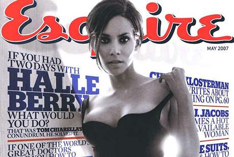 Halle Berry u se na titulce Esquiru objevila