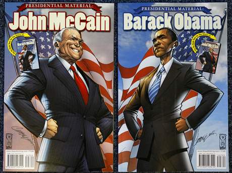 Amerian si mohou o prezidentskch kandidtech pest i v komiksu.