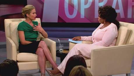 Christina Applegate v talk show Oprah Winfreyov