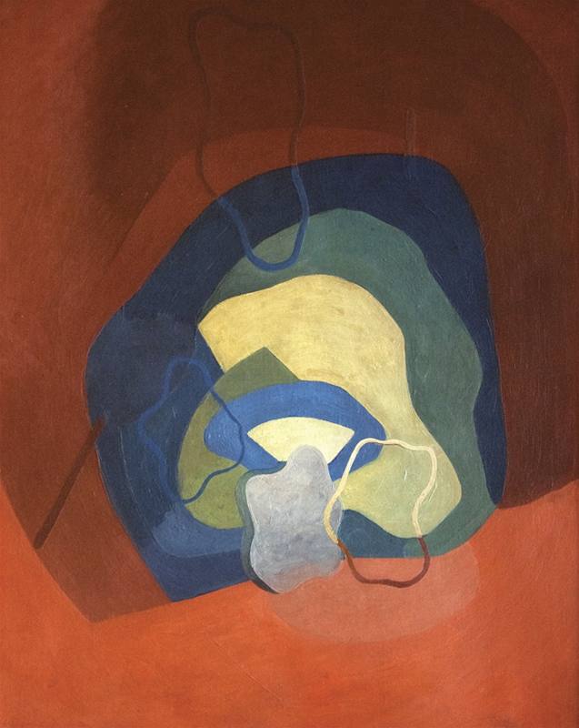 Frantiek Foltn - obraz Kompozice (1929)