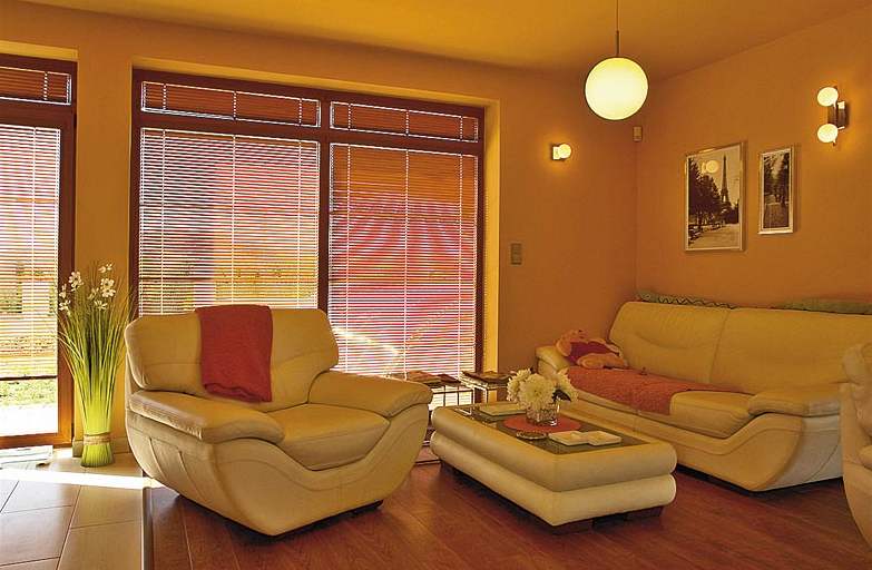 Obývací pokoj s plovoucí podlahou