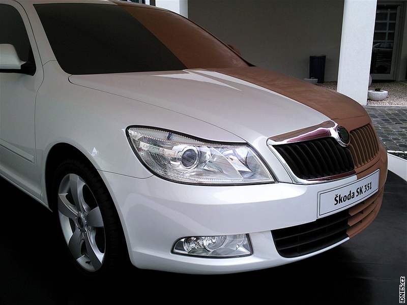 Hlinný model faceliftované kody Octavia