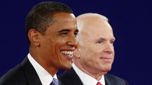 Barack Obama a John McCain se bhem debaty vyvarovali osobních útok.