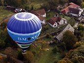 Premiérový let největšího balonu u nás trval 80 minut Premiérový let největšího balonu u nás trval 80 minut