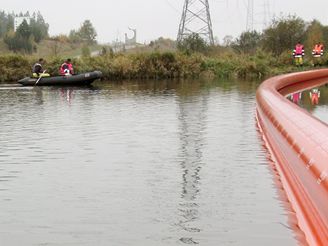 Cvien sloek IZS - likvidace ropn havrie na esko-nmeck hranici