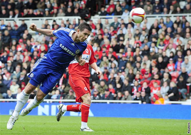 Frank Lampard z Chelsea 