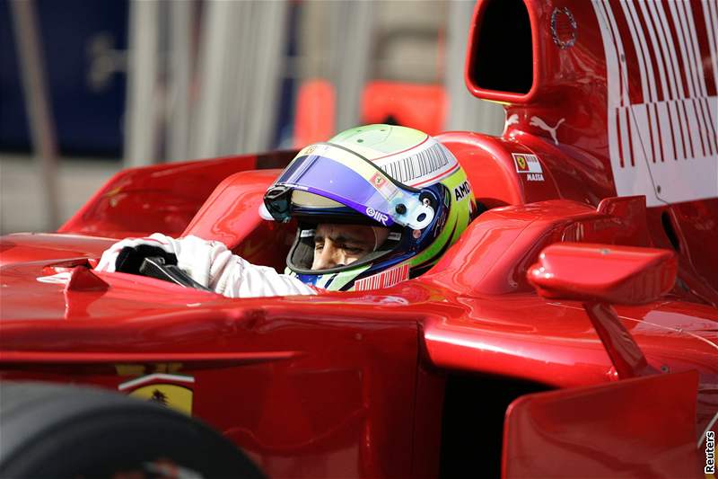 Felipe Massa z Ferrari