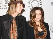 Lisa Marie Presley a její manžel Michael Lockwood Lisa Marie Presley a její manžel Michael Lockwood
