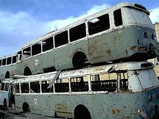 eskoslovensk trolejbusy u v Kbulu od roku 1992 - 1993 nejezd