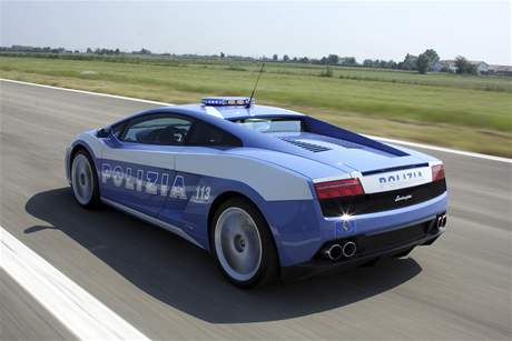 Lamborghini Gallardo LP560-4 pro italskou policii