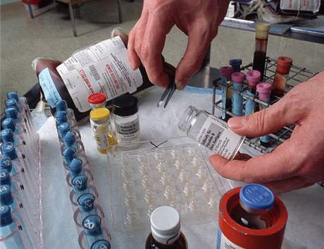 Testování mezi drogov závislými na jiní Morav provedli pracovníci ze sdruení Podané ruce. Ilustraní foto.