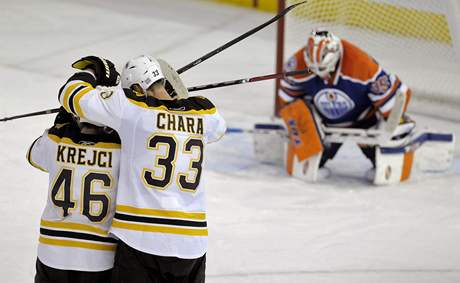 David Krejí se dotáhl na nejproduktivnjí echy v NHL, Alee Hemského s Patrikem Eliáem.