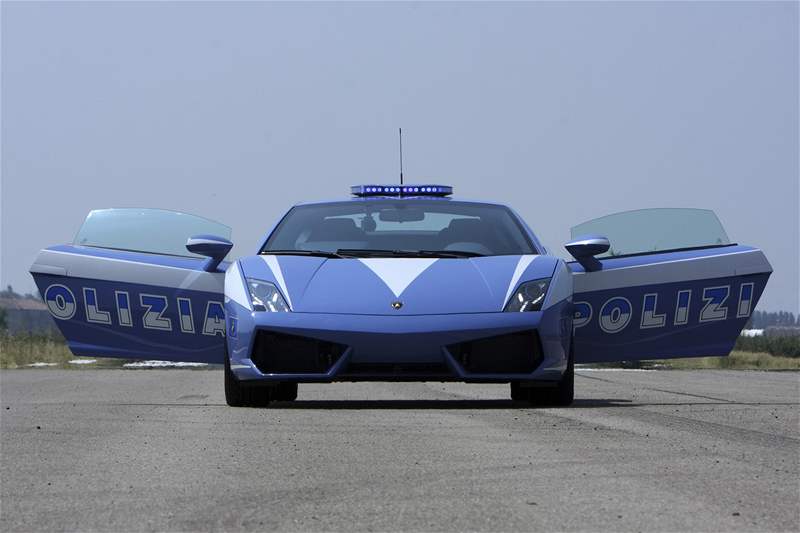 Lamborghini Gallardo LP560-4 pro italskou policii