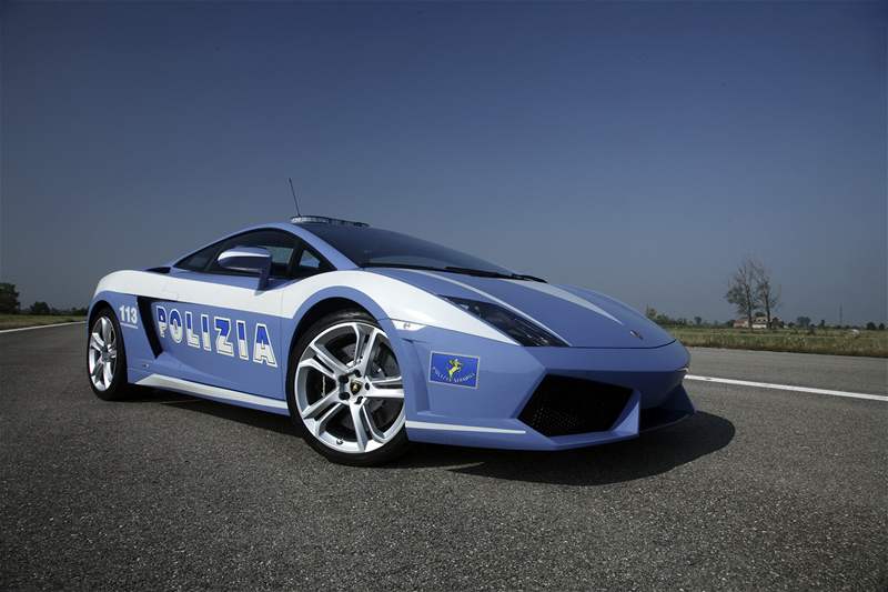 Lamborghini Gallardo LP560-4 pro italskou policii