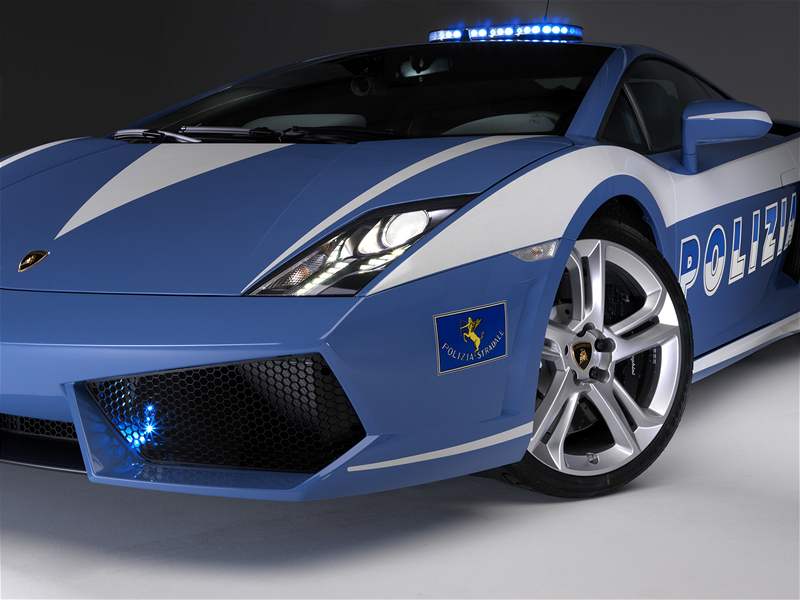 Lamborghini Gallardo LP560-4 pro italskou policii