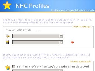 Notebook Hardware Control