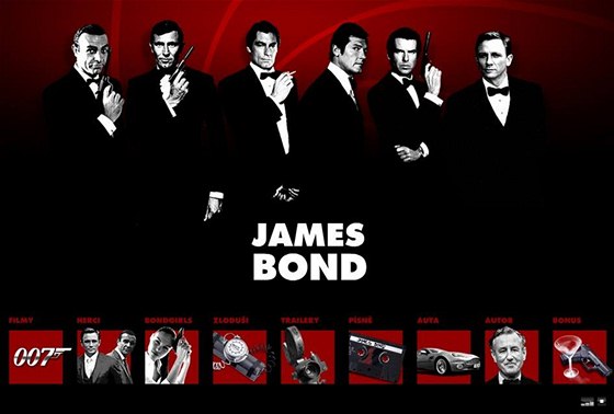 Pedstavitelé postavy Jamese Bonda