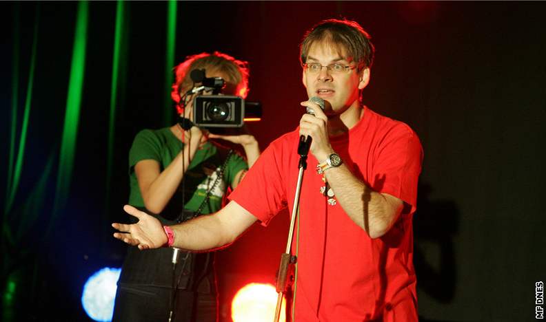 Vítz Slam poetry 2008 - Jan Jílek z Olomouce.