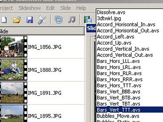 DVD slideshow GUI