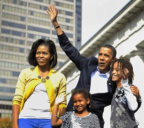 Barack Obama a jeho rodina