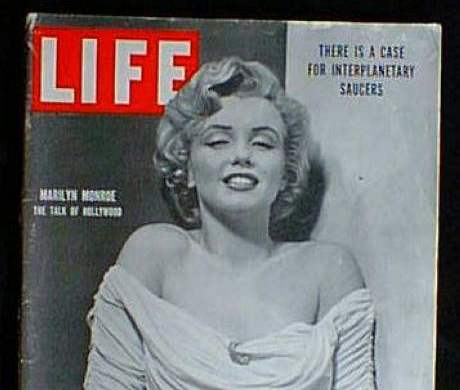 Marilyn Monroe na tituln strnce magaznu Life z roku 1952