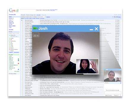 Nová sluba Voice and video chat v prostedí Gmail