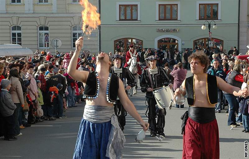 Svatý Martin se o víkendu slavil i v Hustopeích