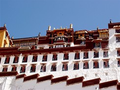 Tibet, Lhasa, palc Potala 