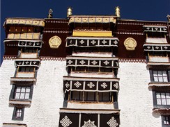 Tibet, Lhasa, palc Potala 